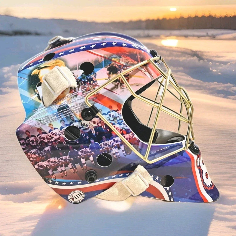 1980 USA hockey commemorative goalie mask