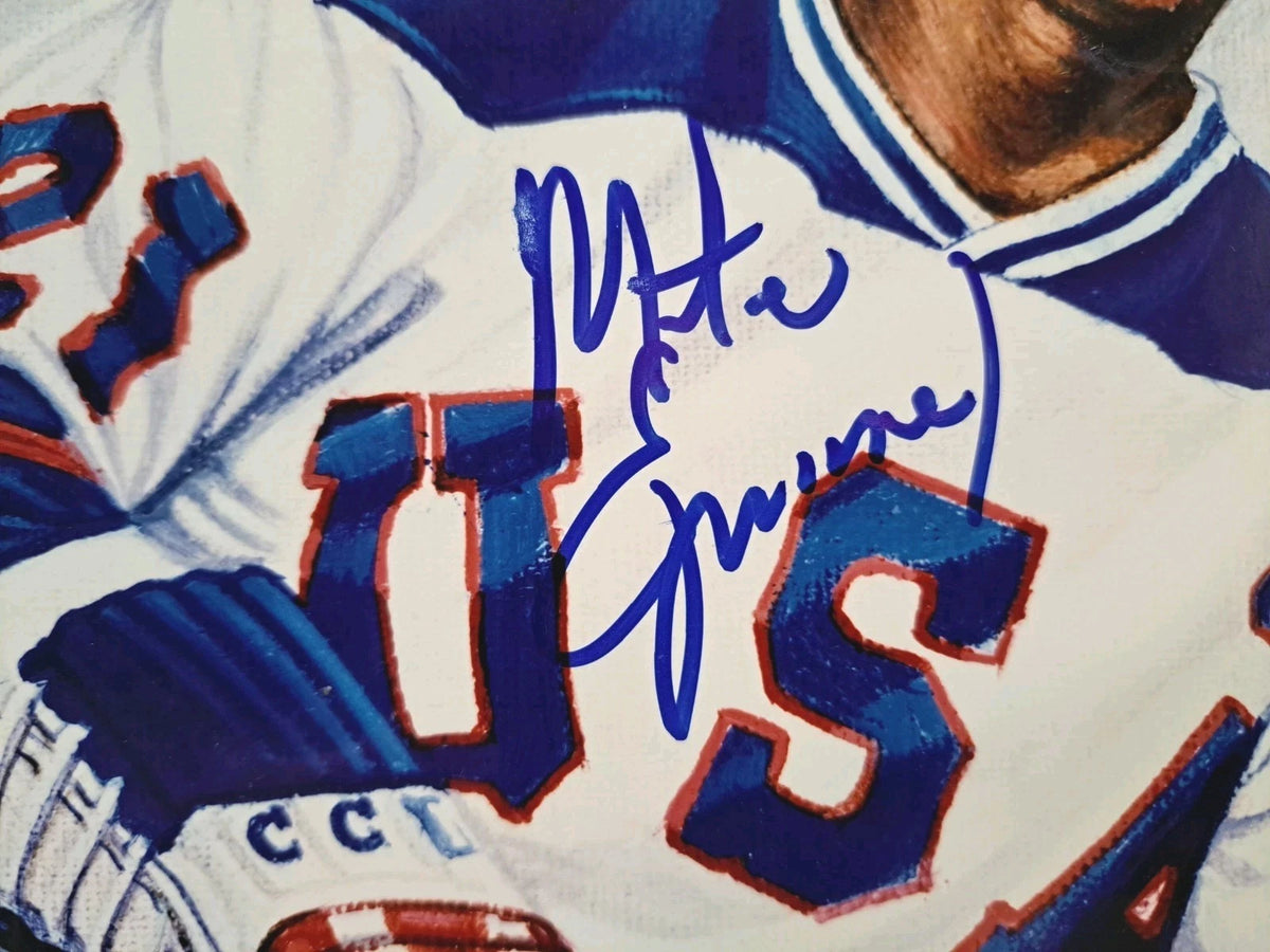 Jim Craig and Mike Eruzione signed photographs, view 3