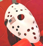 Jim Craig Pre-Olympic USA Hockey Replica Goalie Mask — Full-Size Display — photo 2