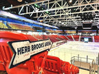Miracle On Ice Herb Brooks Arena Sign 1980 USA Hockey Lake Placid