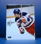 Mike Eruzione Signed 1980 USA National Team 8×10 Photograph — photo 1