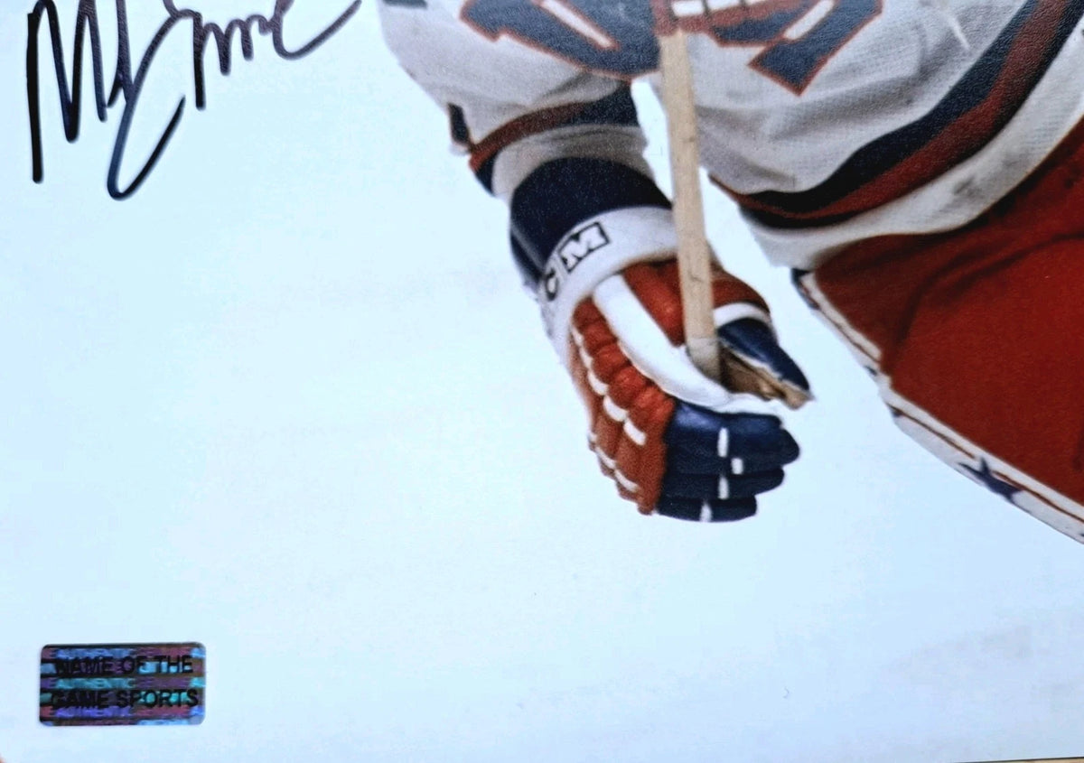 Mike Eruzione Signed 1980 USA National Team 8×10 Photograph — photo 2