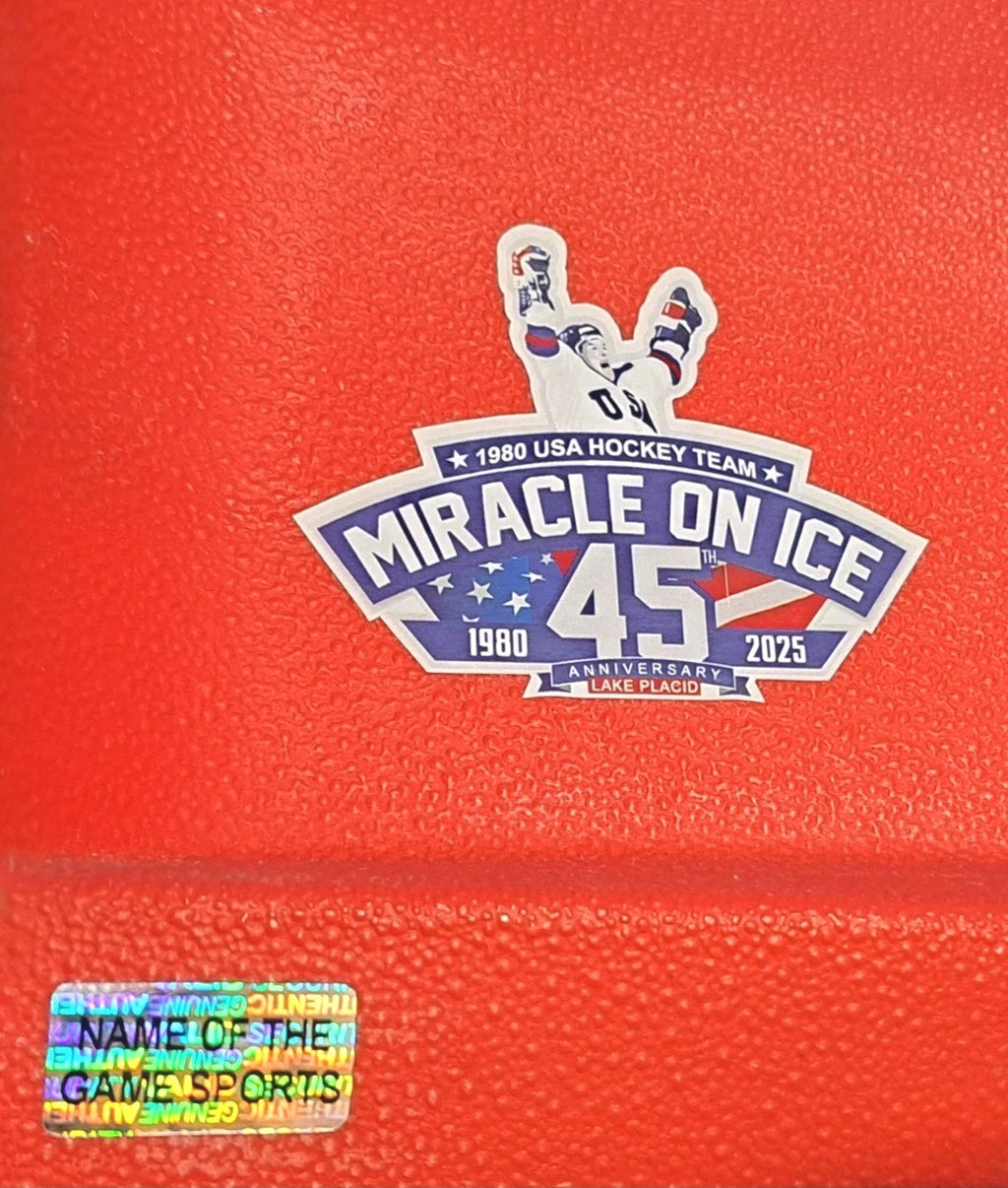 Herb Brooks Arena Seat Back Signed by 11 Miracle on Ice Team Members — photo 4