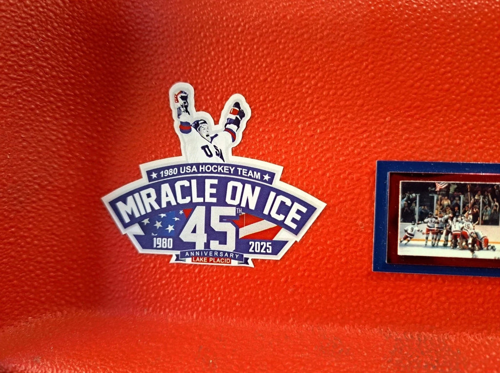Herb Brooks Arena Seat Back Signed by 11 Miracle on Ice Team Members — photo 5