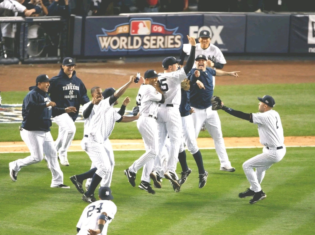 NY Yankees 2009 Team Signed Inaugural Season Jersey 2009 World Series Champions! — photo 11