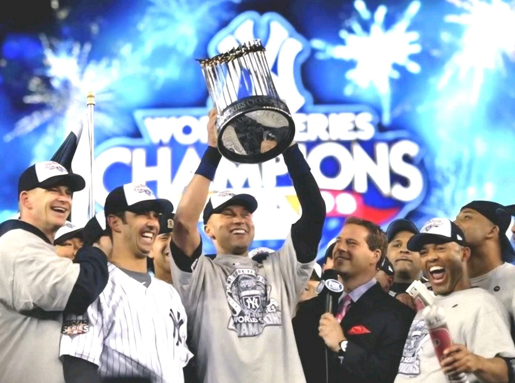 NY Yankees 2009 Team Signed Inaugural Season Jersey 2009 World Series Champions! — photo 13