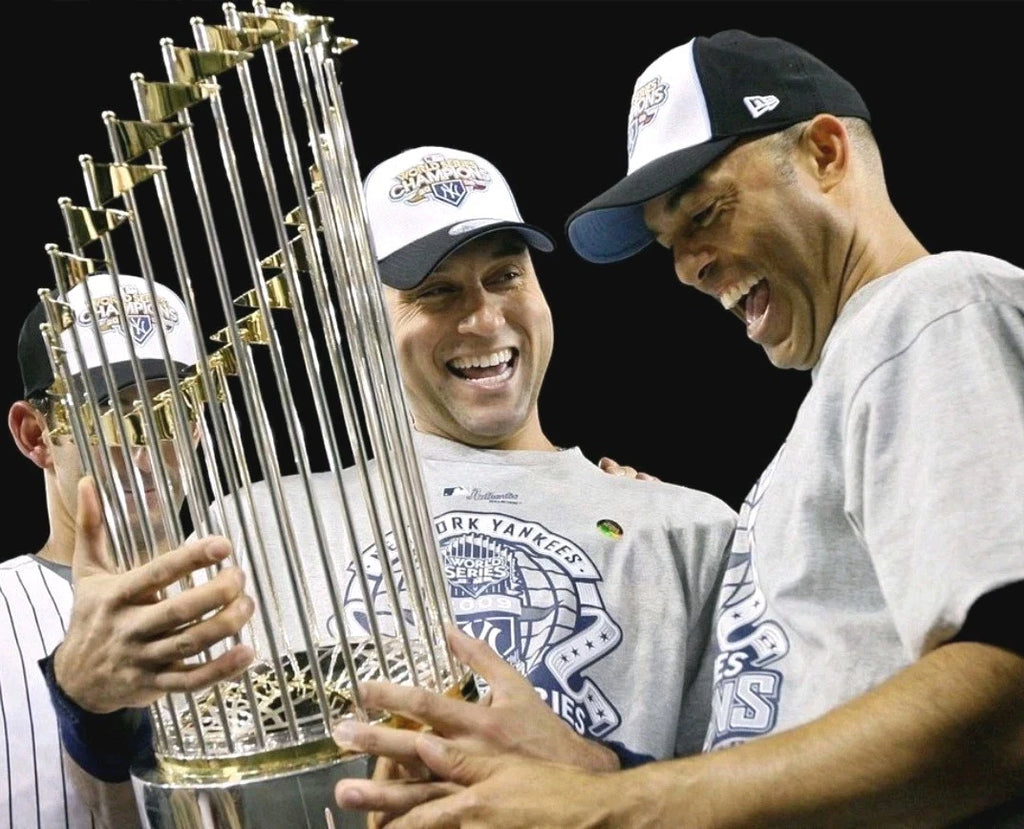 NY Yankees 2009 Team Signed Inaugural Season Jersey 2009 World Series Champions! — photo 14