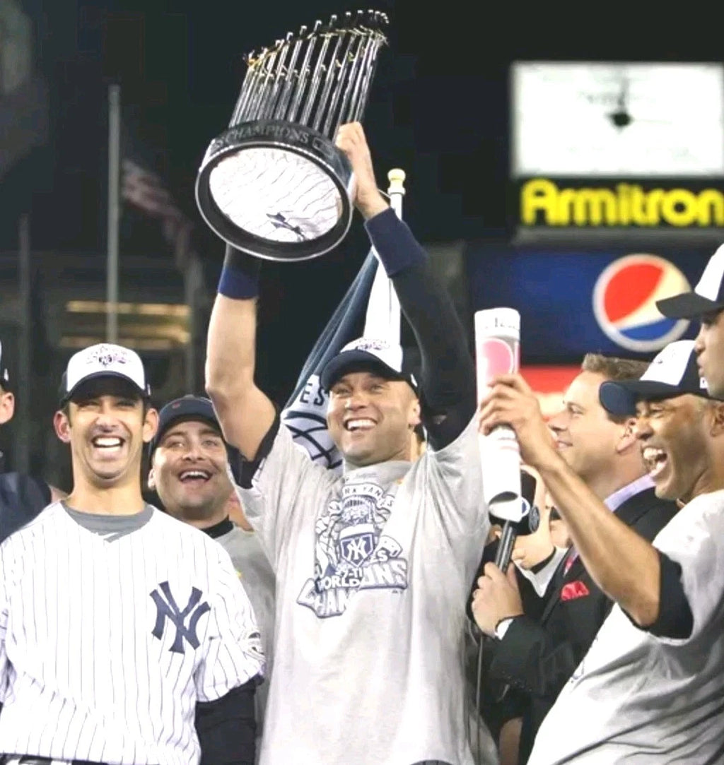 NY Yankees 2009 Team Signed Inaugural Season Jersey 2009 World Series Champions! — photo 17