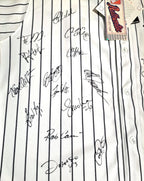 NY Yankees 2009 Team Signed Inaugural Season Jersey 2009 World Series Champions! — photo 4