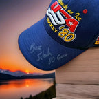 Buzz Schneider Signed 1980 USA Hockey Cap — HB Signature Series — photo 1