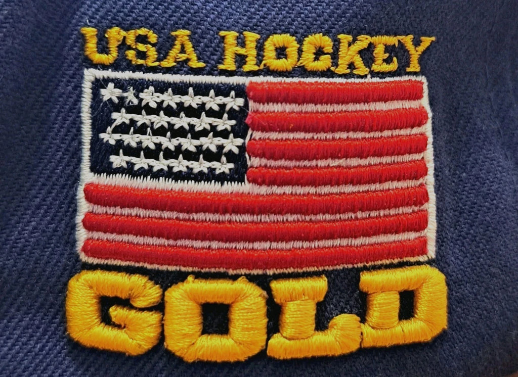 Buzz Schneider Signed 1980 USA Hockey Cap — HB Signature Series — photo 5