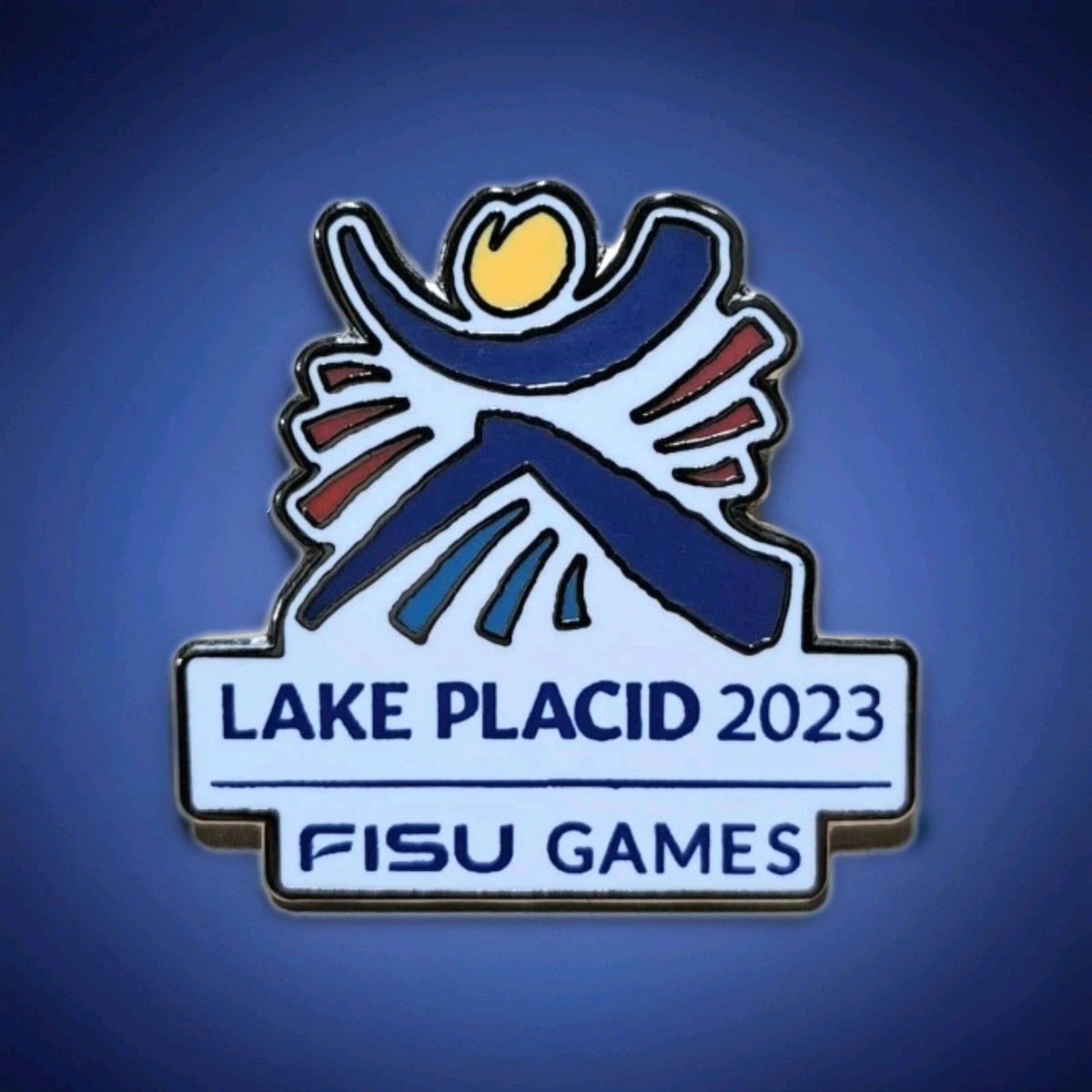 Lake Placid 2023 FISU Winter World University Games Official Pin