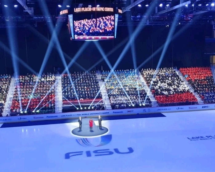 Lake Placid 2023 FISU Winter World University Games Official Pin — photo 3