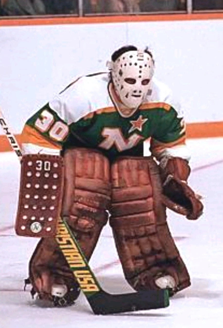 Jim Craig Signed Minnesota North Stars Jersey — XL, JSA — photo 4