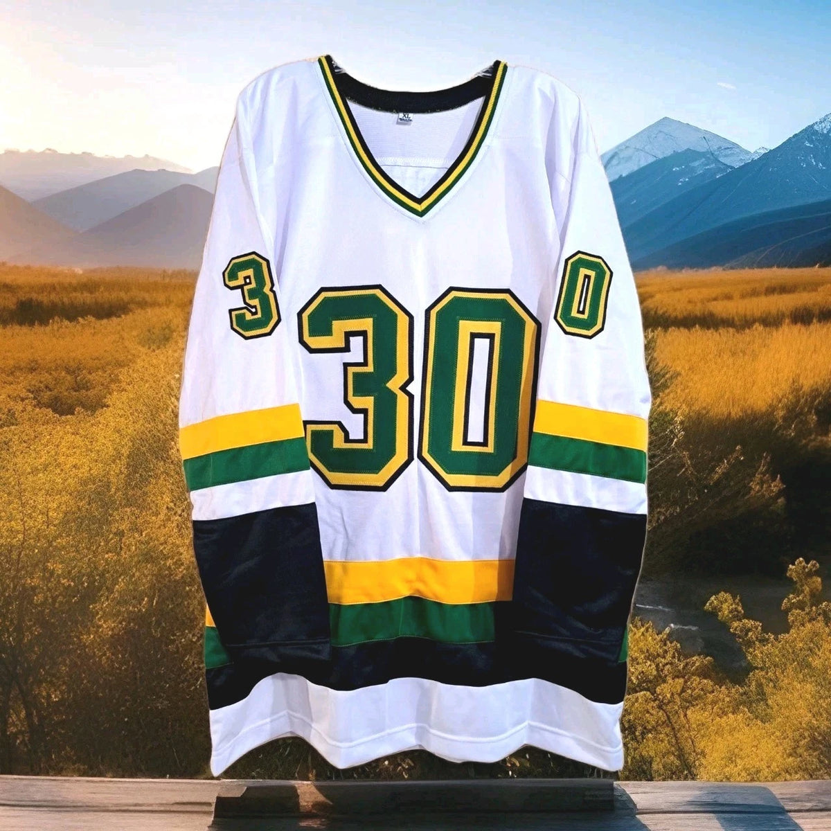 Jim Craig Signed Minnesota North Stars Jersey — XL, JSA — photo 7