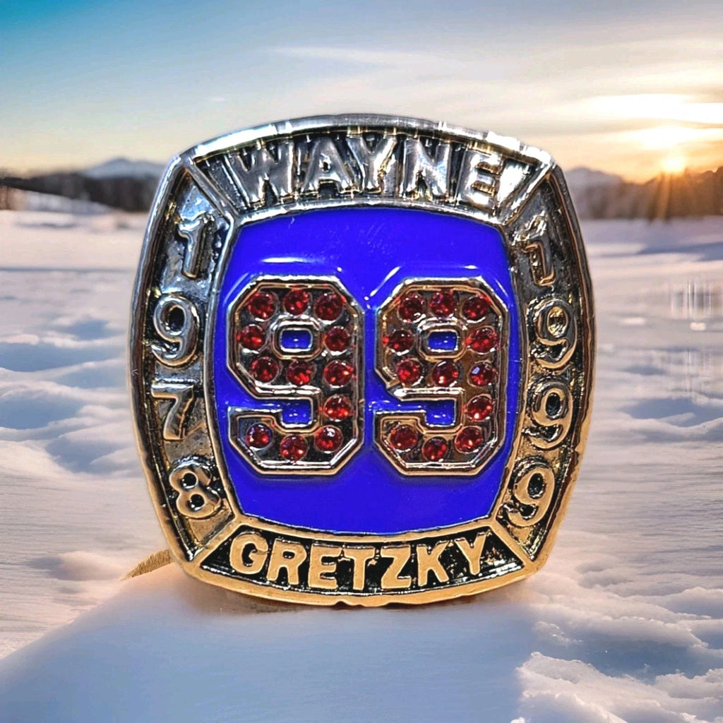 New York Rangers Wayne Gretzky #99 Commemorative Ring • Size 12