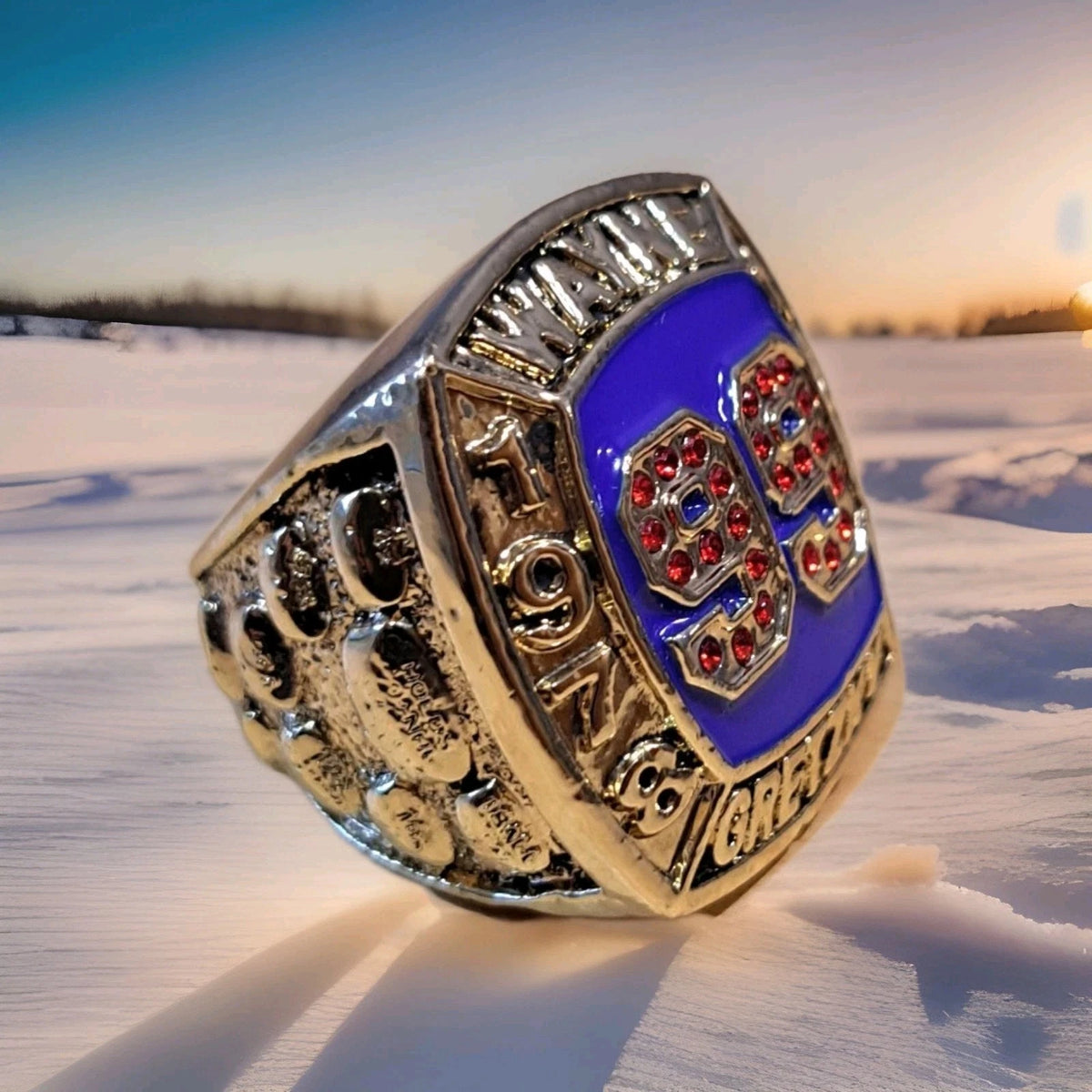 New York Rangers Wayne Gretzky #99 Commemorative Ring • Size 12 — photo 2