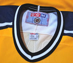 Jim Craig Signed Boston Bruins CCM Alternate Jersey — XL — photo 11