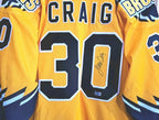 Jim Craig Signed Boston Bruins CCM Alternate Jersey — XL — photo 5