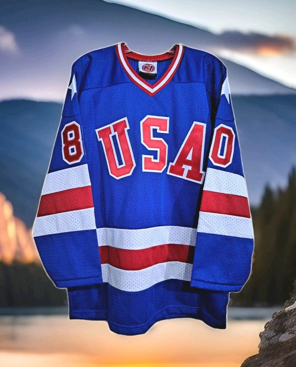 Miracle On Ice Vintage Signed K1 Jersey Harrington ● Schneider (Coneheads) 1980 — photo 3