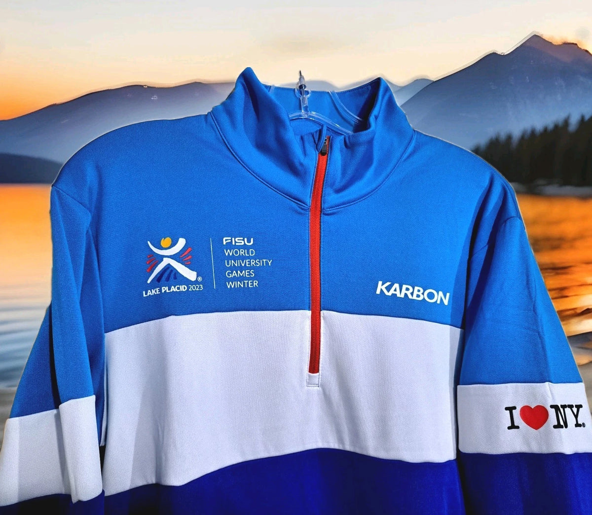 Lake Placid 2023 FISU Karbon Thermal Pullover — Medium — photo 2