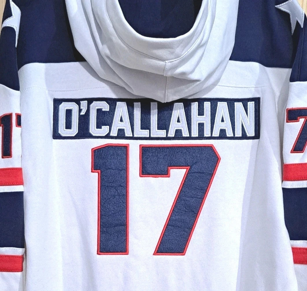 Miracle On Ice Jack O'Callahan 1980 USA Hockey Hoodie - 1980 Lake Placid