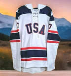 Miracle On Ice Jack O'Callahan 1980 USA Hockey Hoodie - 1980 Lake Placid — photo 3