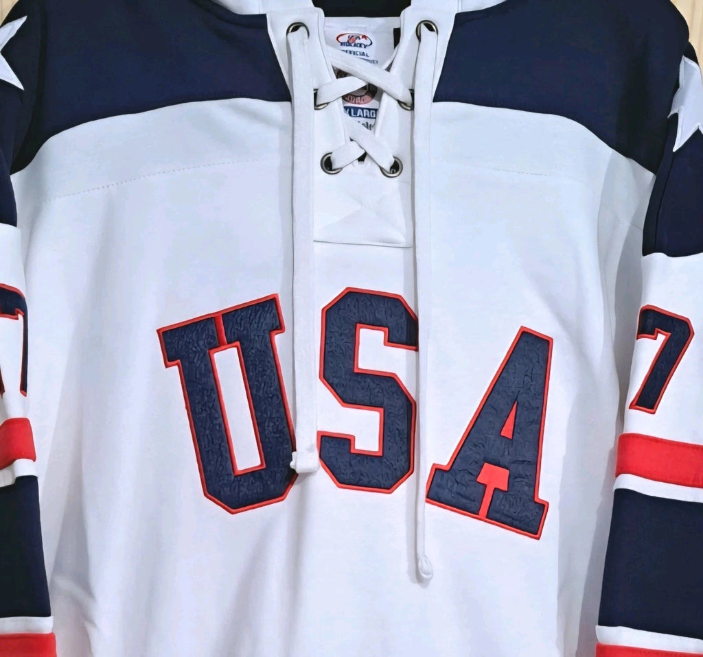 Miracle On Ice Jack O'Callahan 1980 USA Hockey Hoodie - 1980 Lake Placid — photo 4