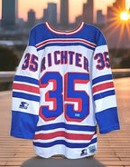 New York Rangers Mike Richter Vintage Signed 1994 Starter Hockey Jersey