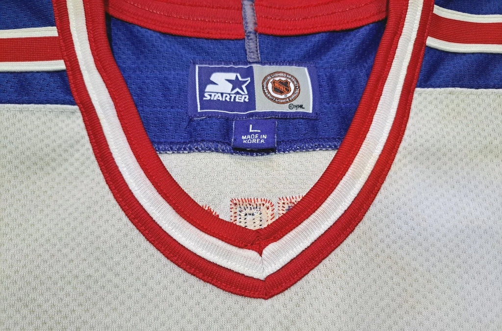 New York Rangers Mike Richter Vintage Signed 1994 Starter Hockey Jersey — photo 10