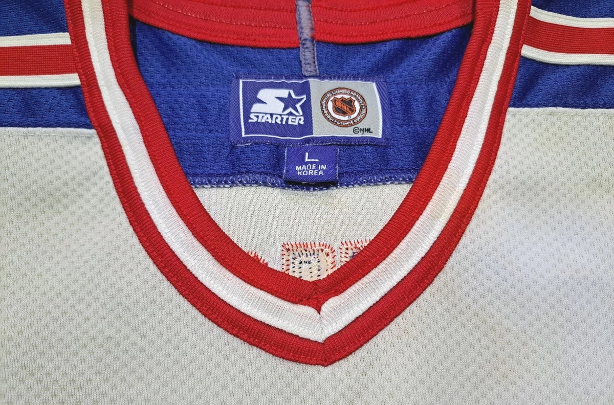 New York Rangers Mike Richter Vintage Signed 1994 Starter Hockey Jersey — photo 10