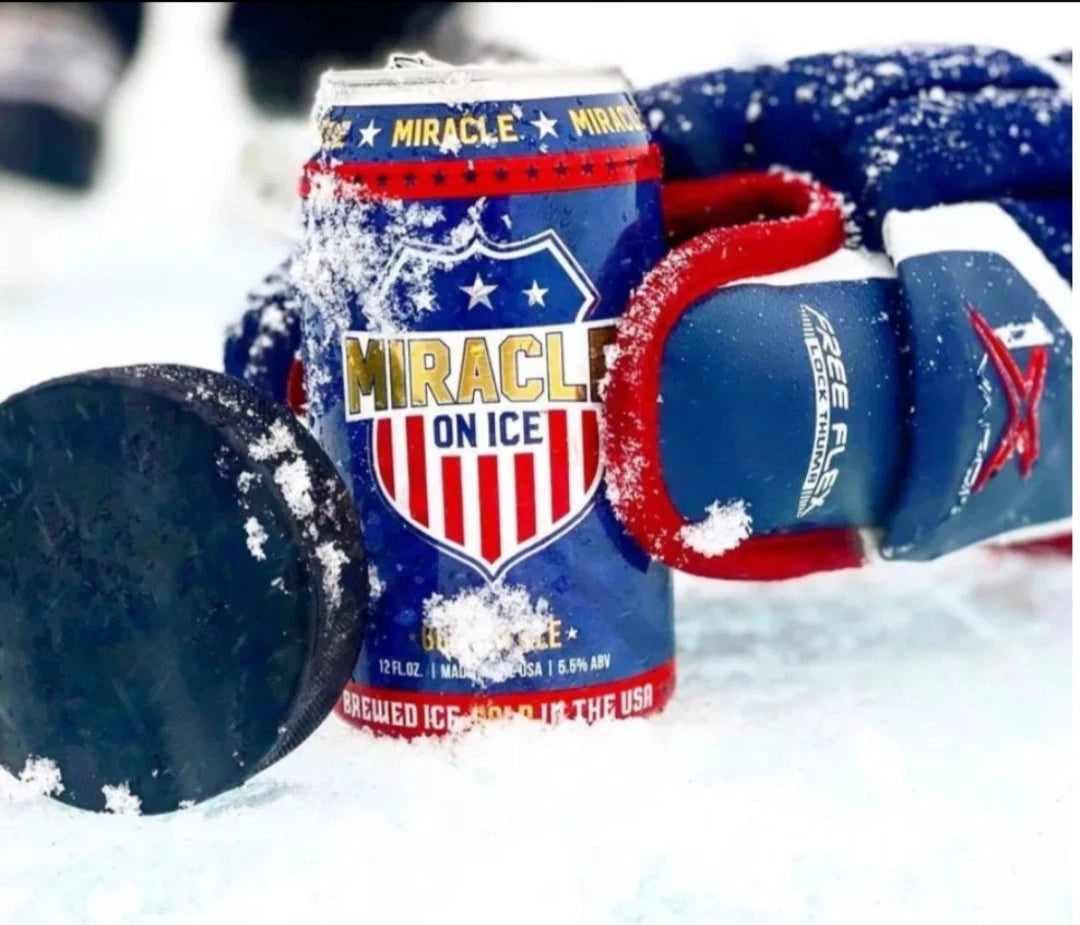 Miracle on Ice Golden Ale Collectible Can — Empty — photo 1