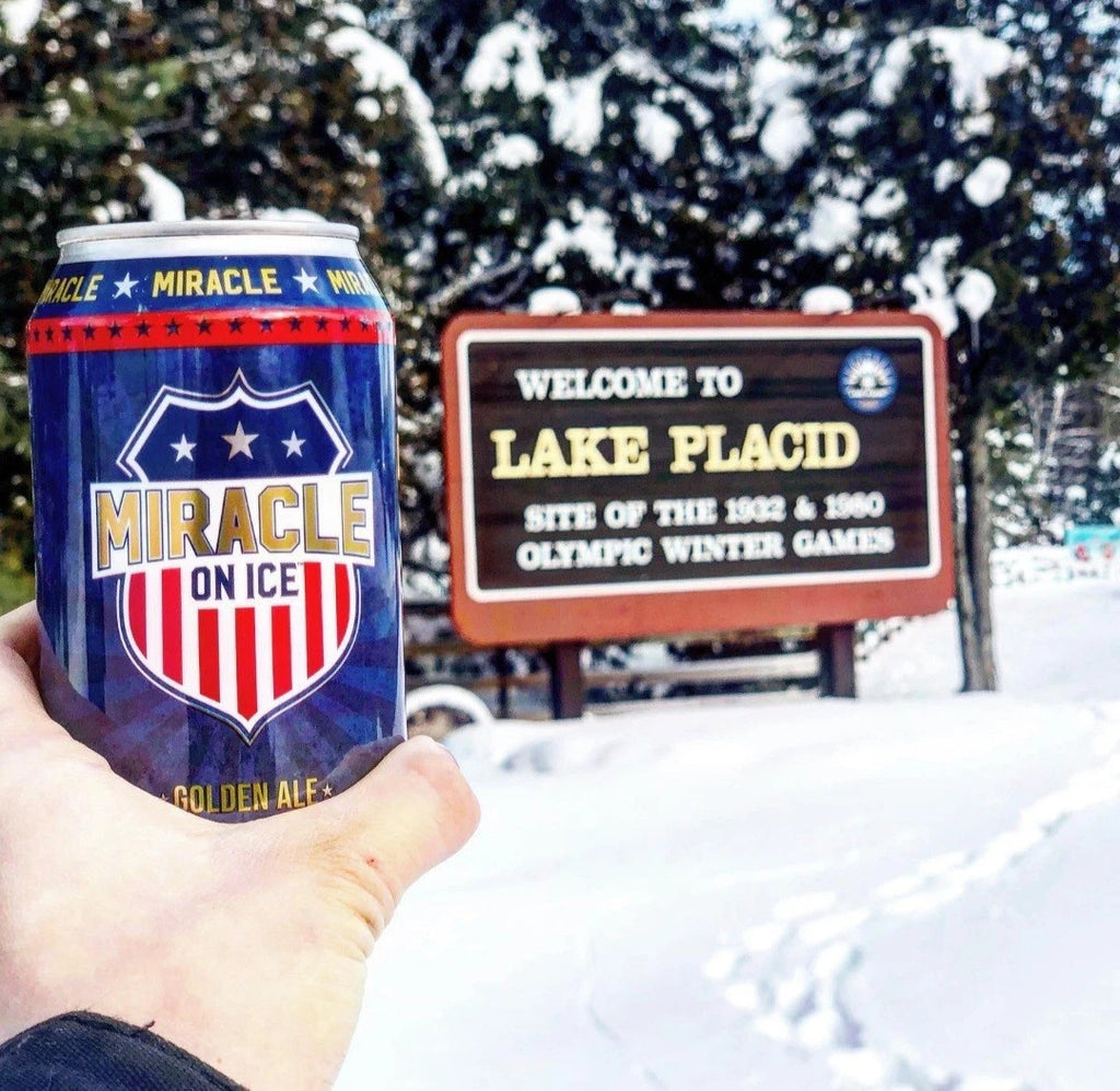 Miracle on Ice Golden Ale Collectible Can — Empty — photo 2