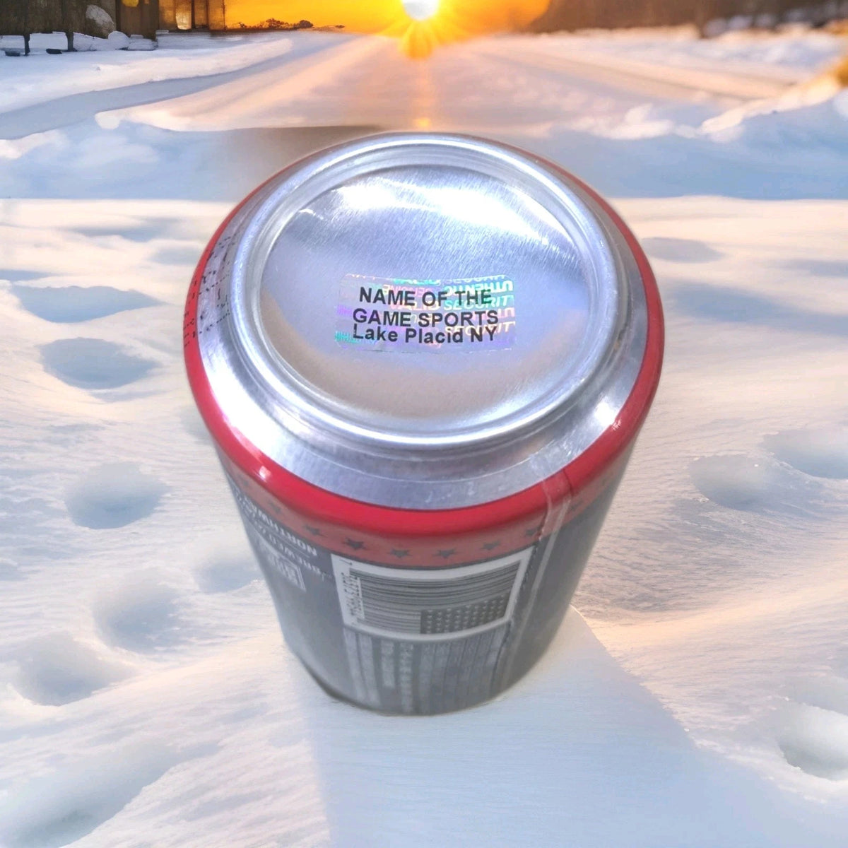 Miracle on Ice Golden Ale Collectible Can — Empty — photo 5
