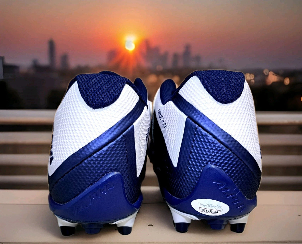Daniel Jones Signed Nike Cleats NY Giants Indianapolis Colts JSA Authentication — photo 8