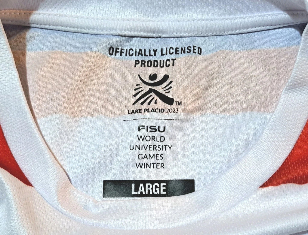 Lake Placid 2023 FISU Winter World University Games Dri-Fit Shirt — Size Large — photo 5