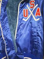 CCM 1979–80 USA Hockey Double-Stick Jacket — Seller-Attributed Team Issue — photo 3