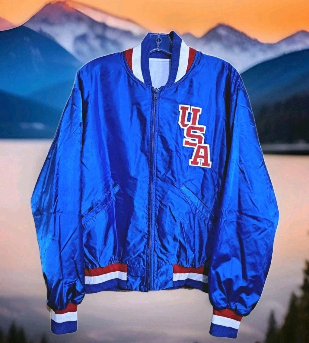 Vintage USA Hockey Jacket — Seller-Attributed 1980 CCM, Untagged — photo 1