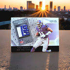 Tiki Barber 2002 Fleer Swatch XL Giants Logo Patch — Unnumbered — photo 1