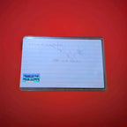 Jack O’Callahan Signed 3×5 Index Card with PVC Top Loader — photo 3