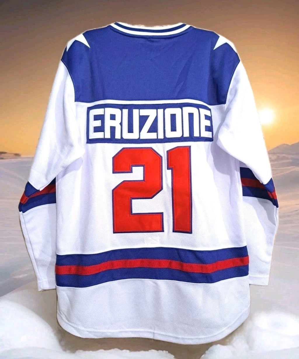 Miracle On Ice Mike Eruzione Headgear Classics 1980 USA Hockey Jersey — Men's M — photo 2