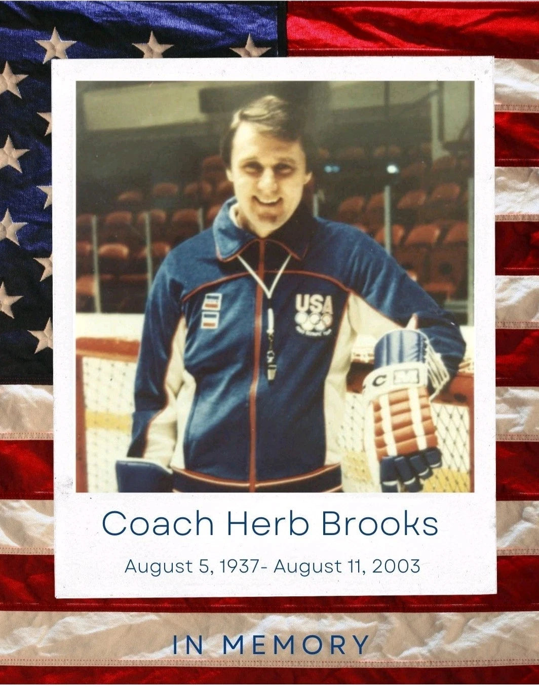 Herb Brooks 7" Bronze-Look Resin Statue — Limited Edition of 504 — photo 7