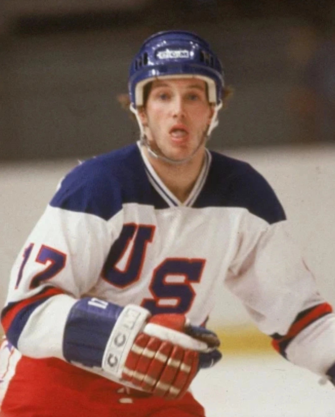 Jack O’Callahan Signed Herb Brooks Statue Unveiling Puck — 2026 — photo 5