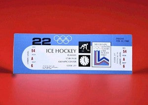 Miracle On Ice 🇺🇸 "Run Back The Miracle" Event Ticket 🇺🇸 Herb Brooks Arena