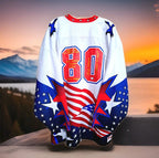 Sandy Caligiore Signed USA Hockey Jersey — The Boys of ’80 — photo 6