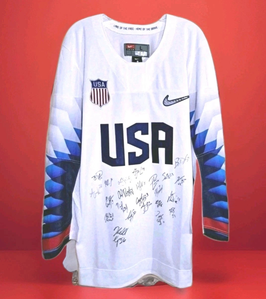 2018 USA Women’s Olympic Hockey Team-Signed Jersey — photo 1