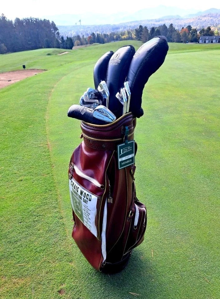 Craig Wood Gold Signature Golf Clubs Iron Set With Bag & Extras ⛳️ Lake Placid — photo 5