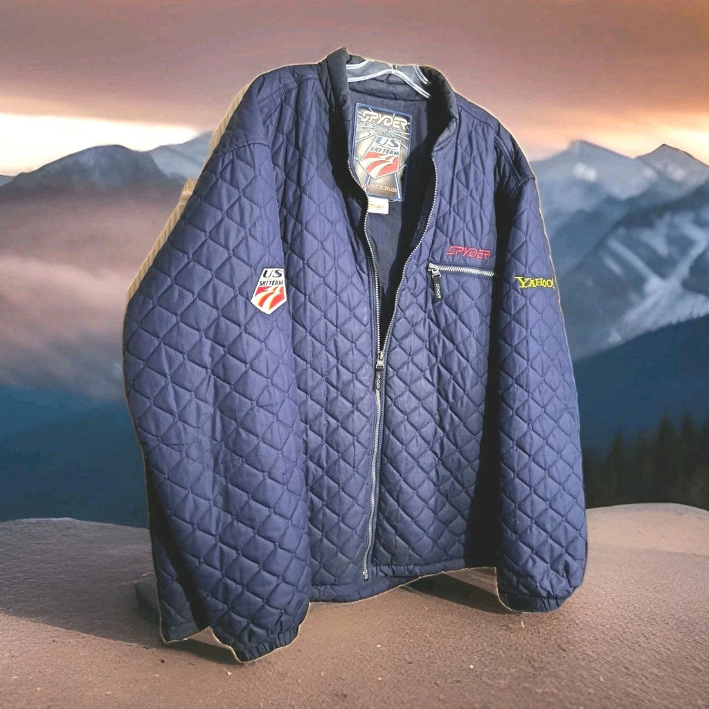 U.S. Ski Team Spyder Athlete Worn  Thermal Jacket 🇺🇲 Men's Size XXL — photo 3