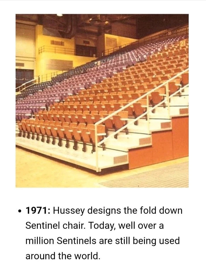 Miracle On Ice HUSSEY Herb Brooks Arena Seat Frame for Bottom & Back (Original) — photo 7
