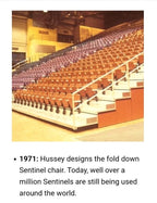 Miracle On Ice HUSSEY Herb Brooks Arena Seat Frame for Bottom & Back (Original) — photo 7